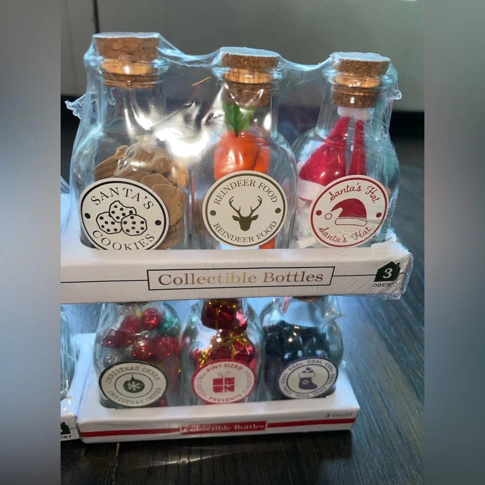 Target Bullseye Christmas Collectable Bottles